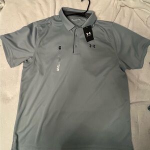 Under Armour Men's Gray Polo Shirt